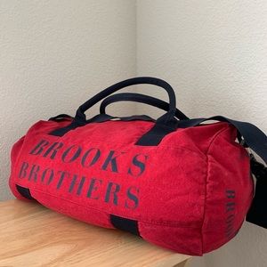Brooks Brothers Duffle Red